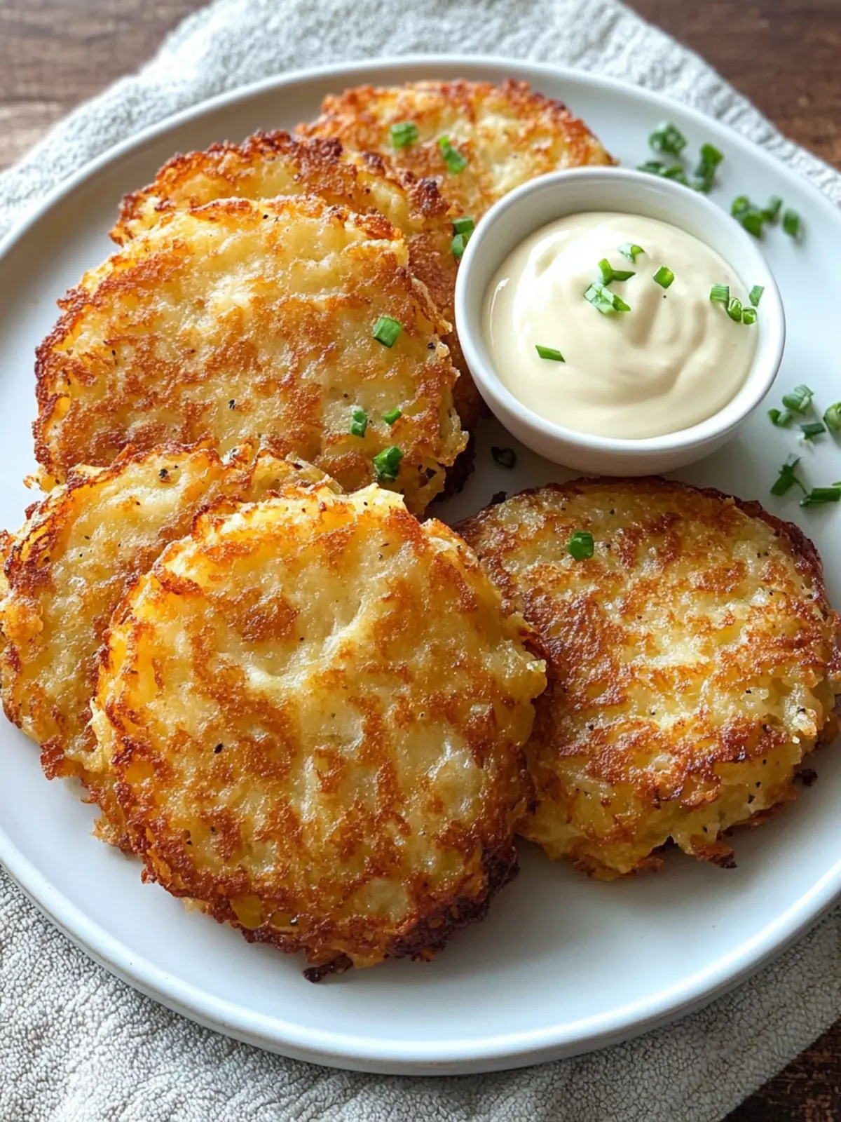 Crispy Garlic Parmesan Hash Browns: Irresistibly Crunchy Delight 2 Crispy Garlic Parmesan Hash Browns