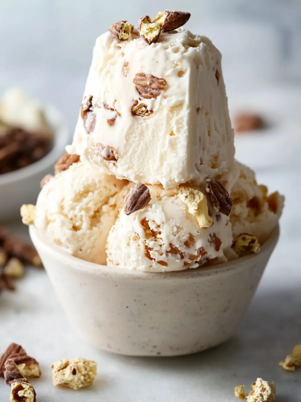 Irresistible Nougat Ice Cream: No-Churn Delight at Home 2 Nougat Ice Cream