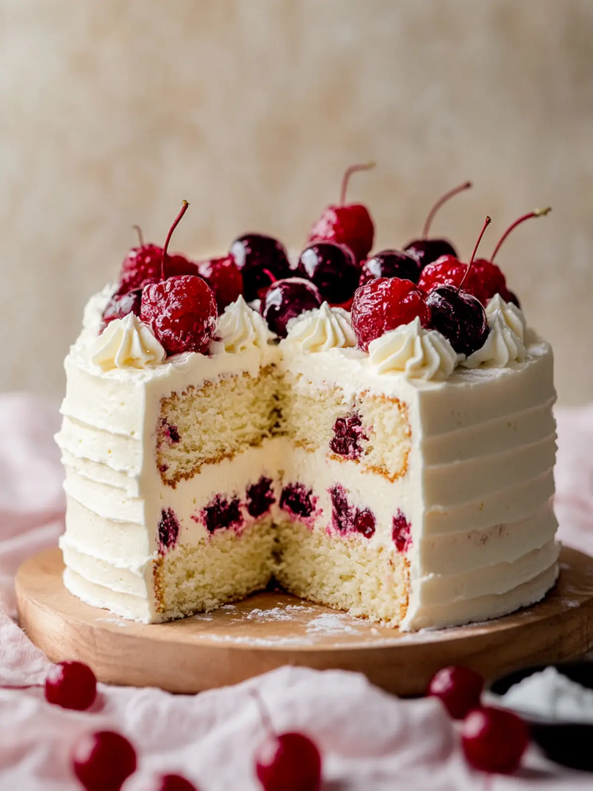 Deliciously Dreamy White Forest Cake for Special Moments 5 White Forest Cake