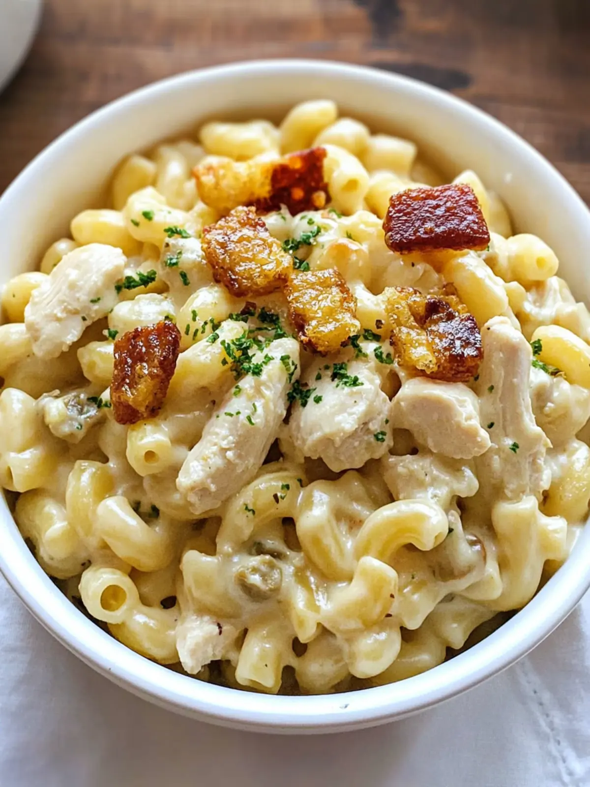 Creamy Chicken Ranch Macaroni and Cheese for Cozy Nights 5 Chicken Ranch Macaroni and Cheese