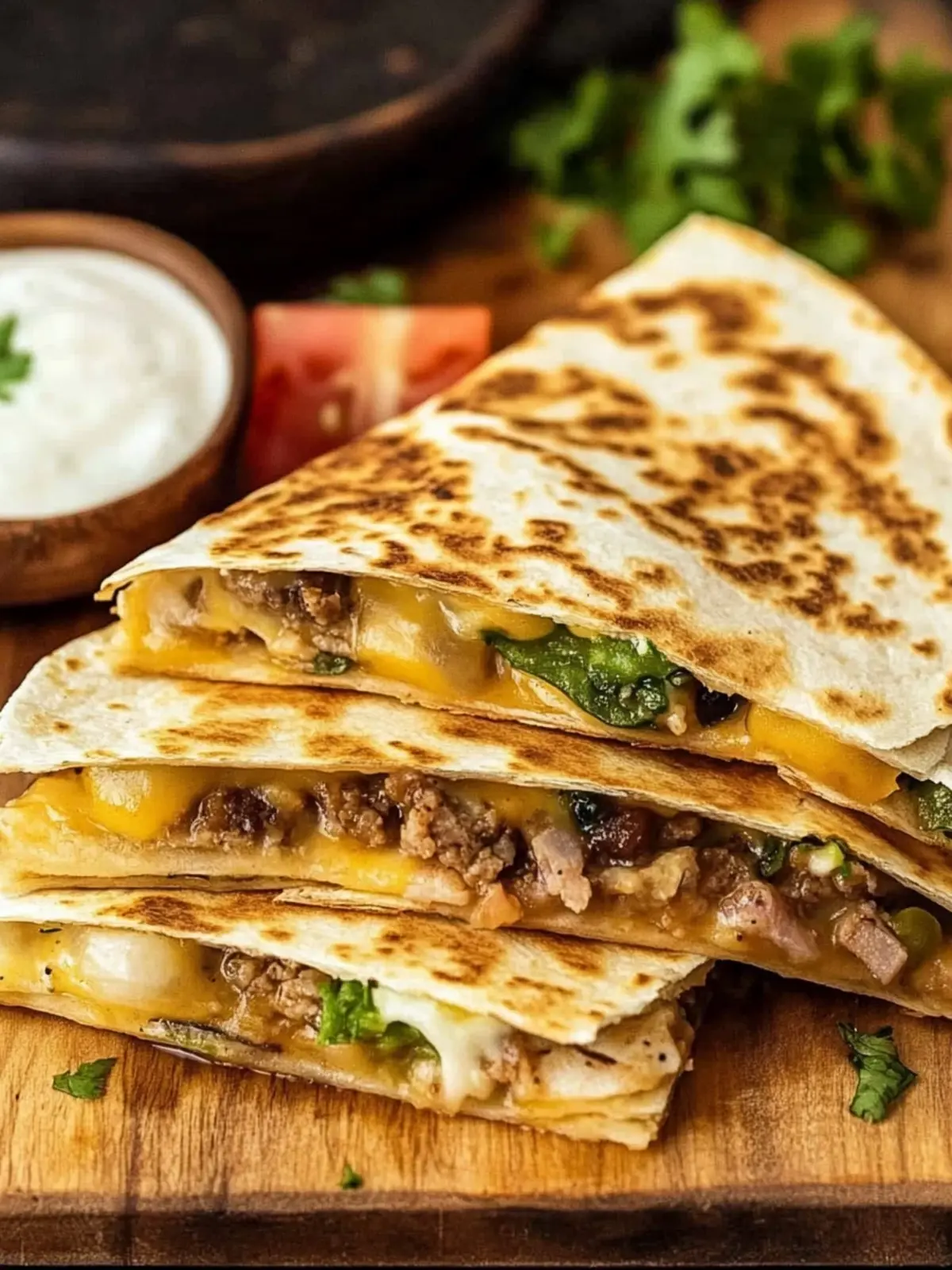 Smashburger Quesadillas: Quick, Flavorful Family Feast 2 Smashburger Quesadillas