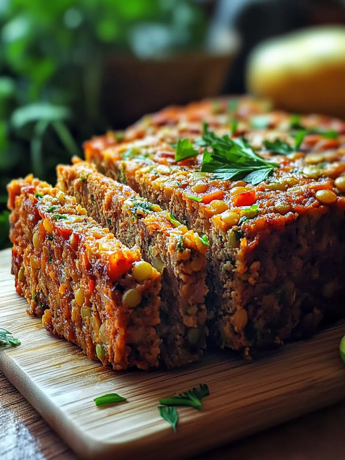 Irresistible Lentil Meatloaf: Comfort Food Redefined 2 Lentil Meatloaf