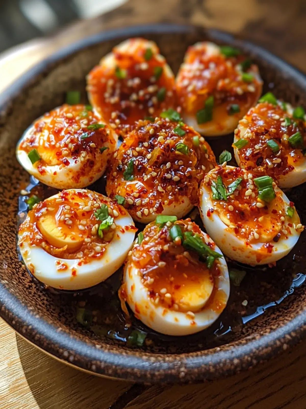 Kimchi Pickled Egg Bites: A Tangy Twist on Snack Time 3 Kimchi Pickled Egg Bites