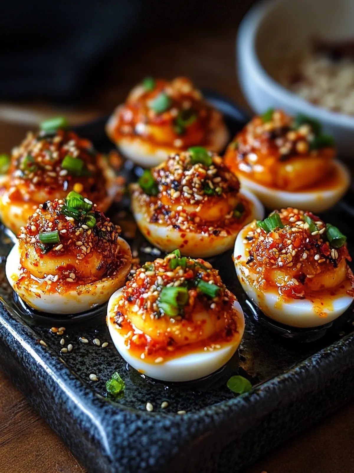 Kimchi Pickled Egg Bites: A Tangy Twist on Snack Time 4 Kimchi Pickled Egg Bites