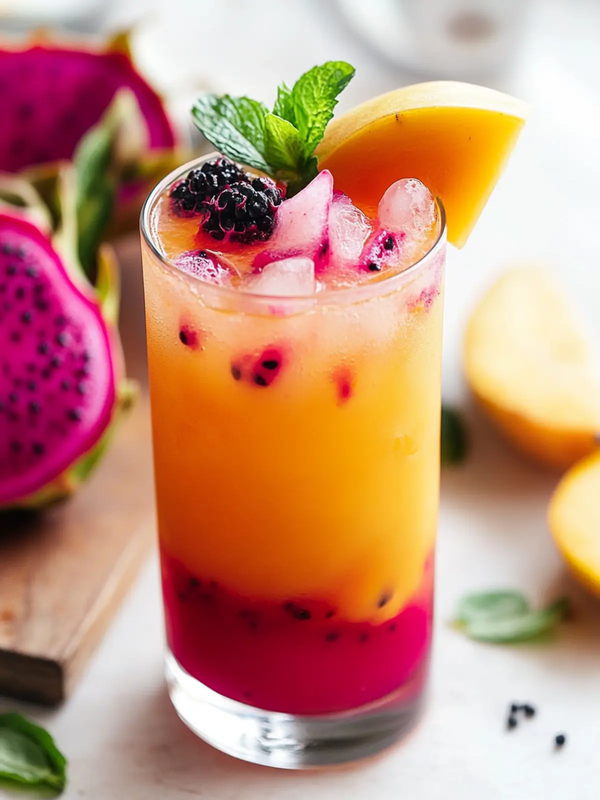 Revitalize Your Day with Mango Dragon Fruit Refresher 5 Mango Dragon Fruit Refresher