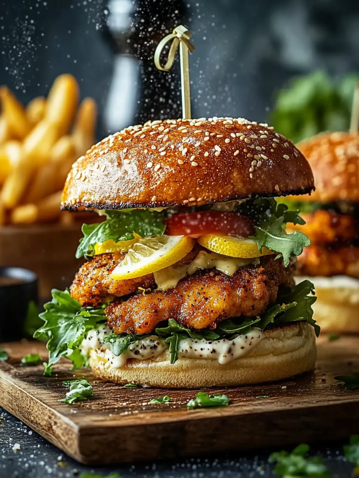 Lemon Pepper Chicken Thighs Burger That'll Wow Your Taste Buds 4 Lemon Pepper Chicken Thighs Burger