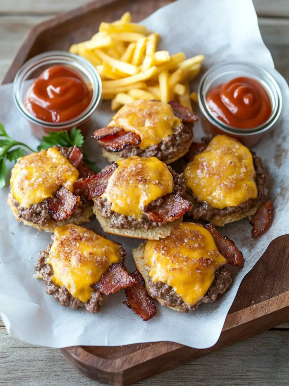 Mouthwatering Bacon Cheeseburger Dippers for Your Next Party 2 Bacon Cheeseburger Dippers