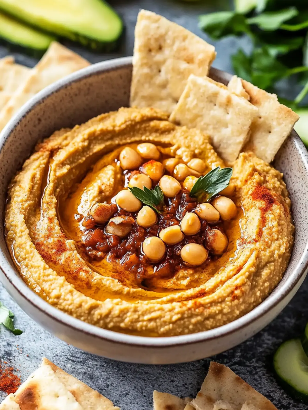 Savory Barbecue Hummus: Your New Favorite Dip Today 4 Barbecue Hummus