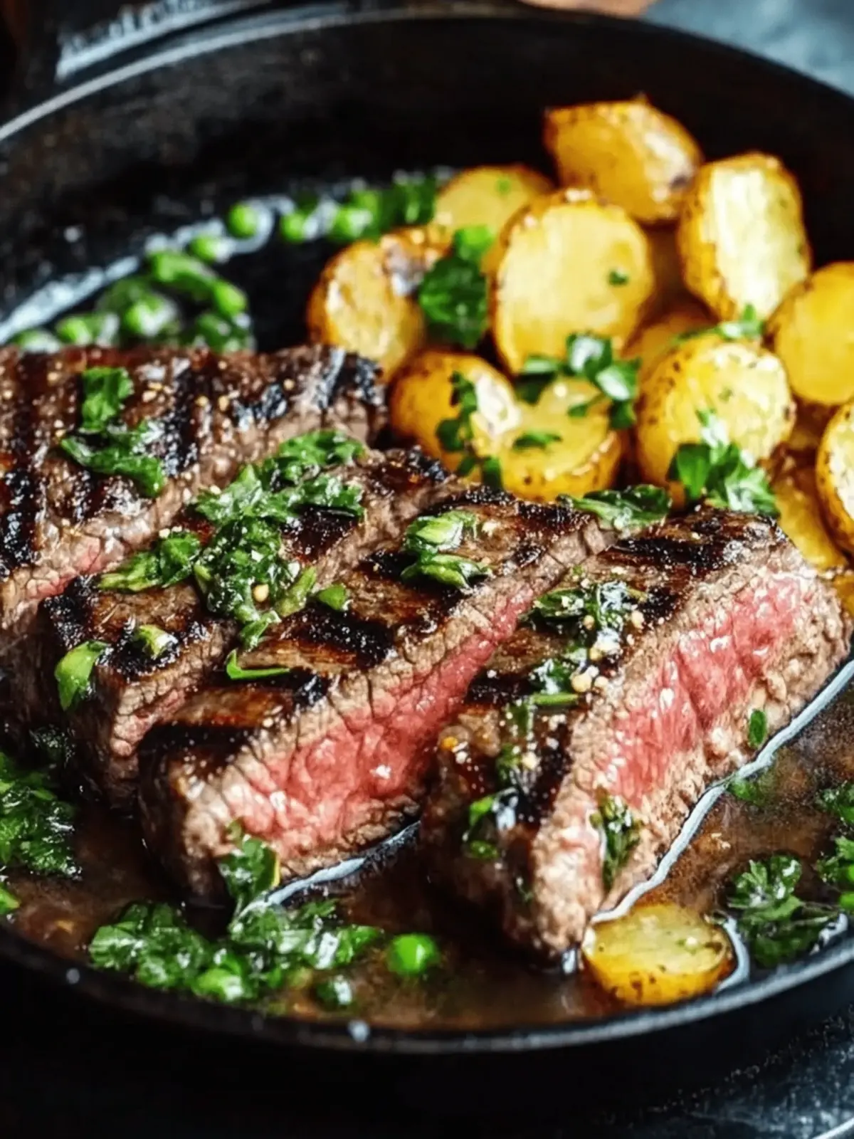 Savor Delicious Cast Iron Skillet Steak with Garlic Butter 5 Cast Iron Skillet Steak