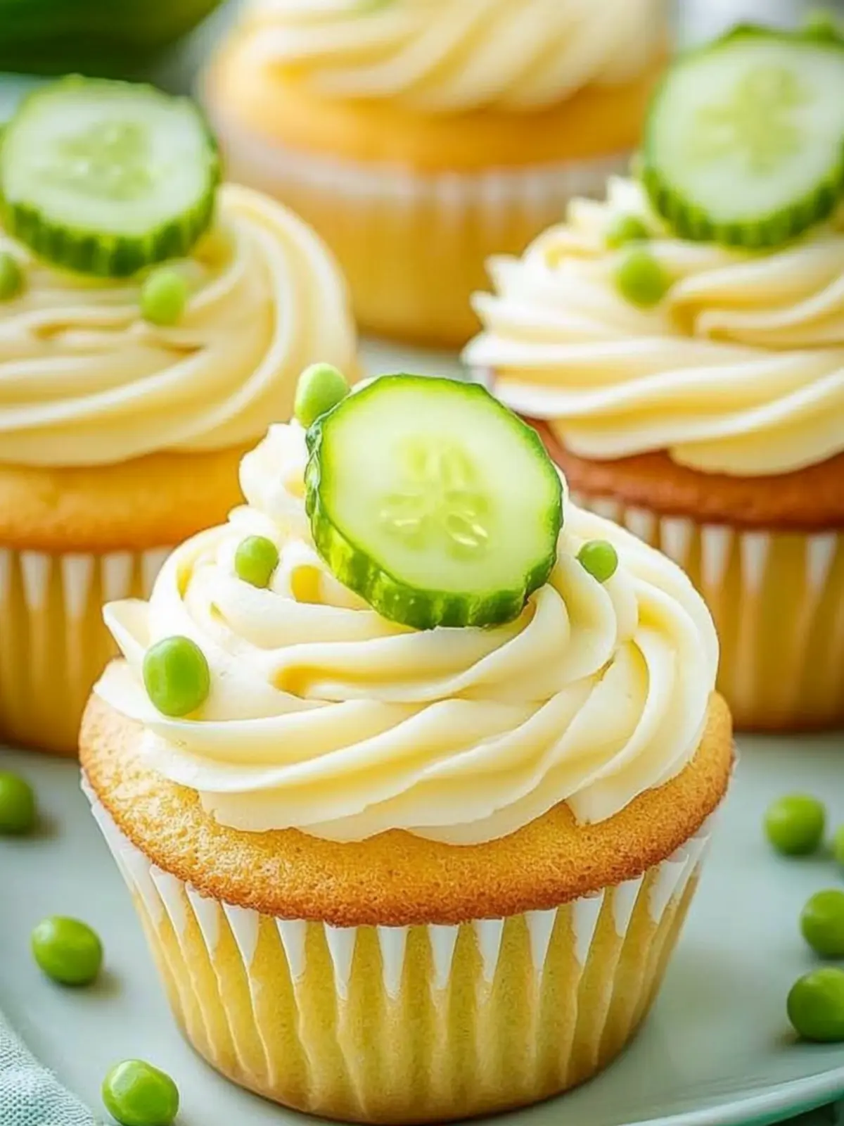 Savory Pickle Cupcakes with Bourbon Frosting You'll Love 3 Pickle Cupcakes