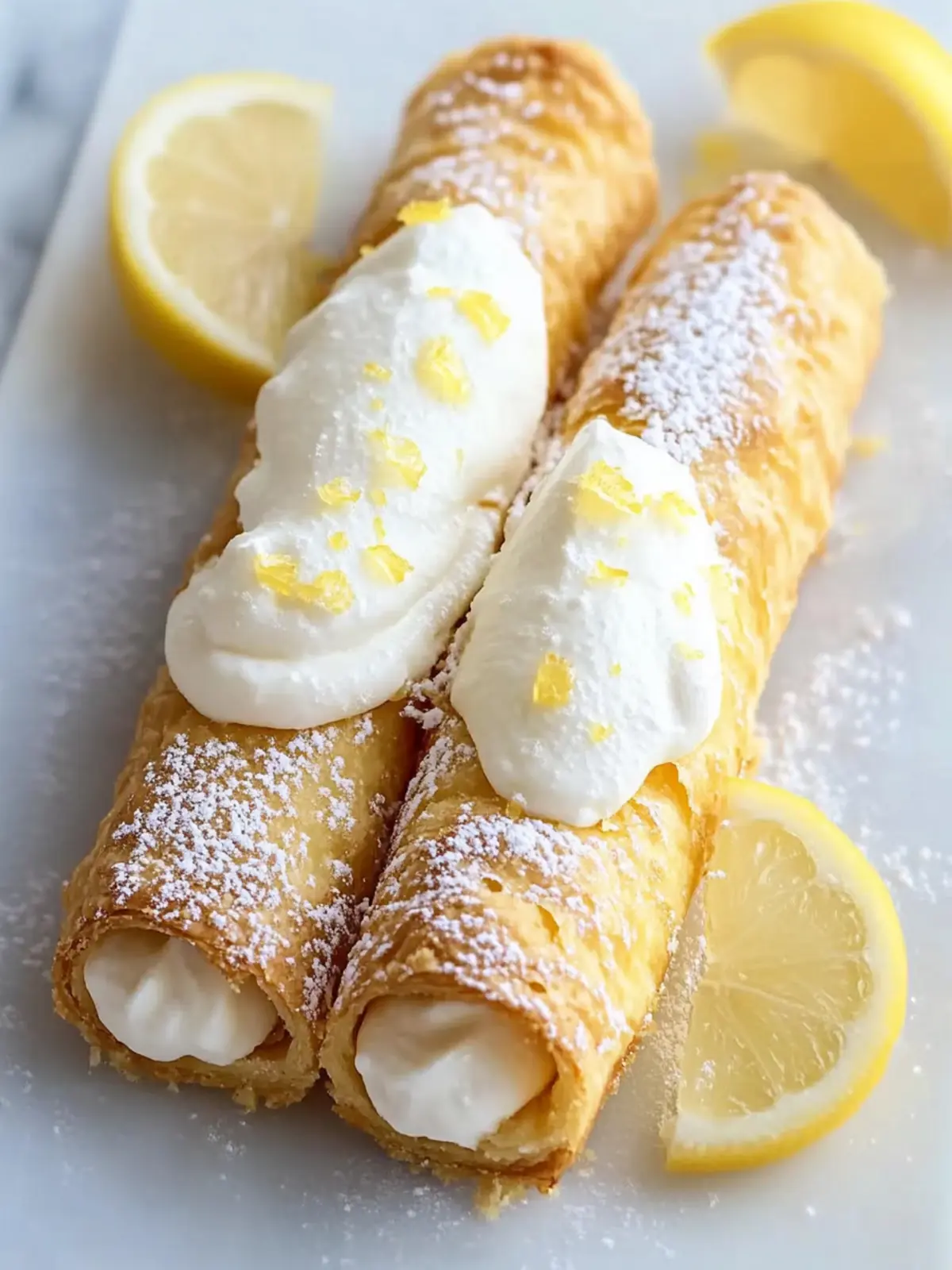Lemon Meringue Pie Cannoli: Your New Summer Obsessed Dessert 3 Lemon Meringue Pie Cannoli