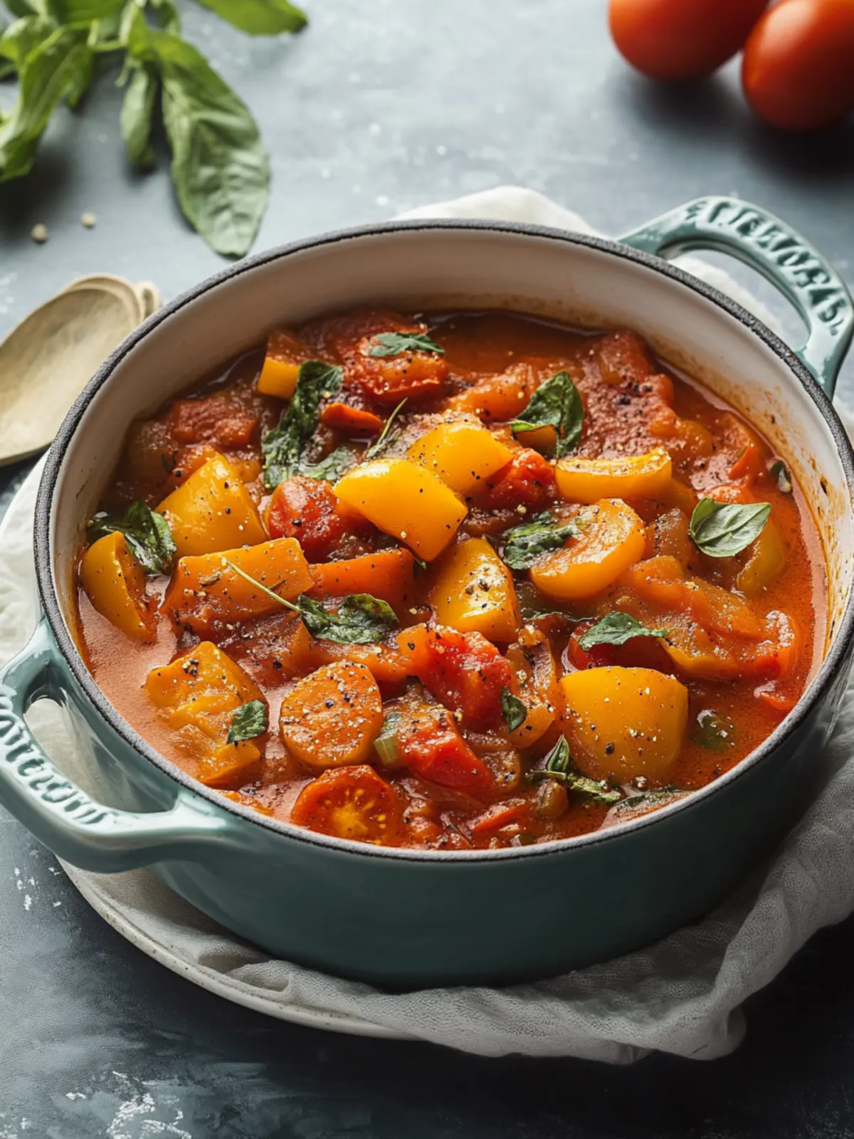 Savory Pepper-Tomato Stew: A Cozy Comfort Food Delight 4 Pepper-Tomato Stew