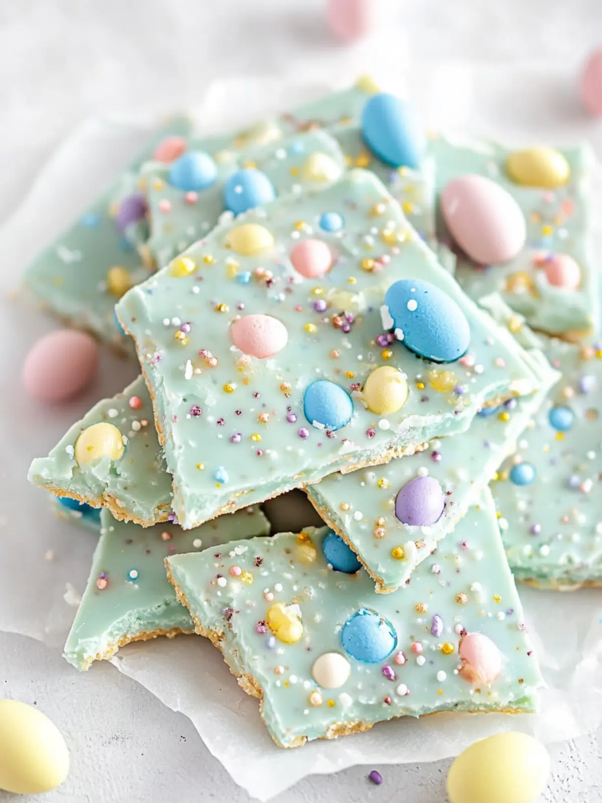 Indulge in Homemade Robin Egg Easter Bark Delight 4 Robin Egg Easter Bark