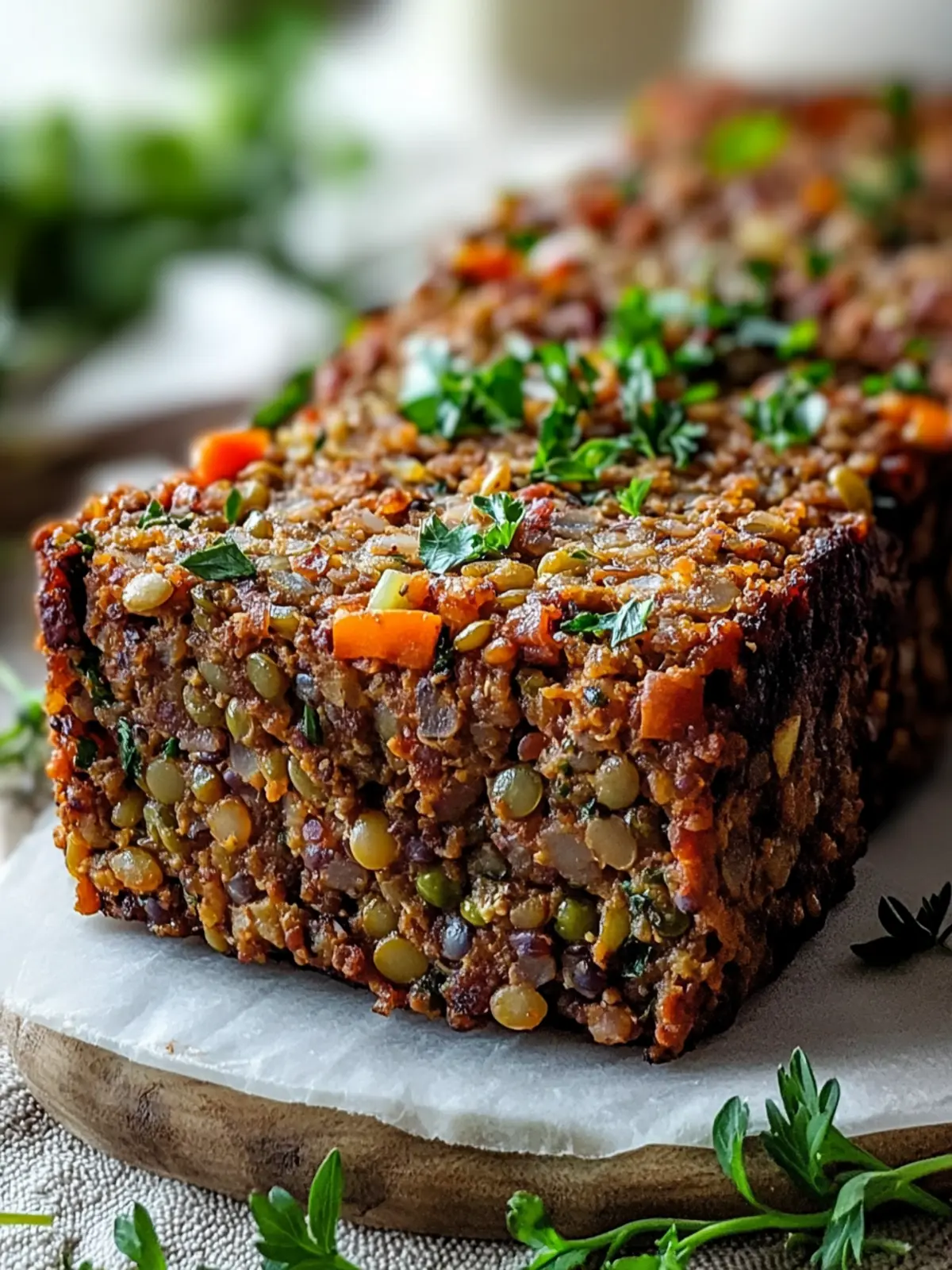 Irresistible Lentil Meatloaf: Comfort Food Redefined 4 Lentil Meatloaf