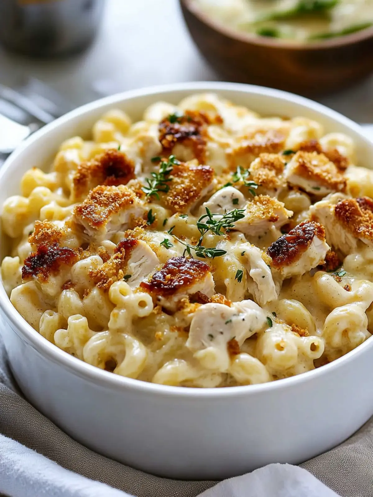 Creamy Chicken Ranch Macaroni and Cheese for Cozy Nights 2 Chicken Ranch Macaroni and Cheese