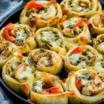 Irresistible Chicken Pesto Pizza Rolls Ready in 28 Minutes 8 Chicken Pesto Pizza Rolls