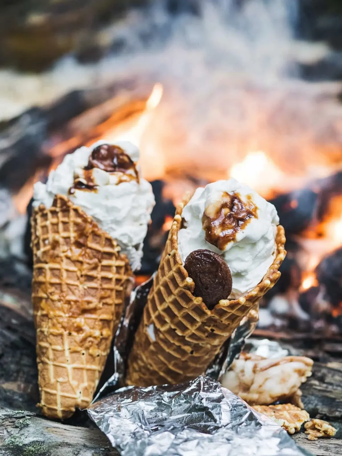 Deliciously Decadent Campfire Cones: Your New Favorite Treat 2 Campfire Cones