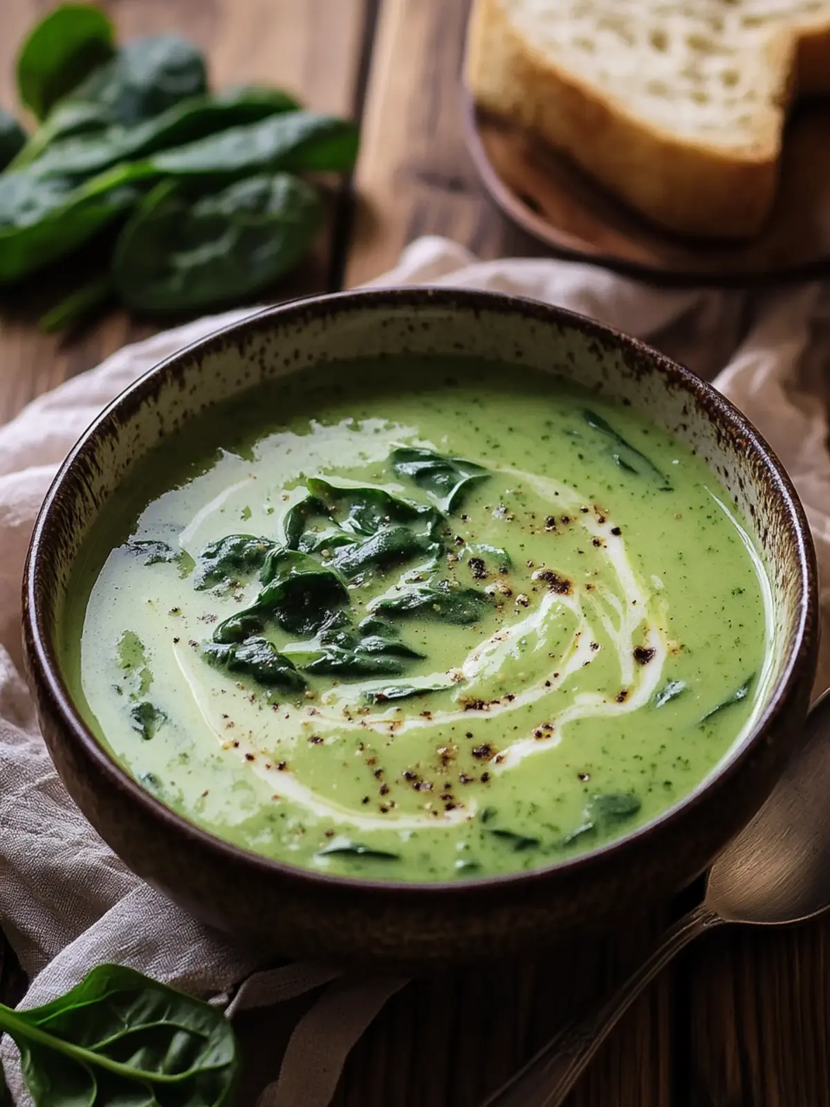 Delicious Cream of Spinach Soup Ready in Just 20 Minutes 4 Cream of Spinach Soup