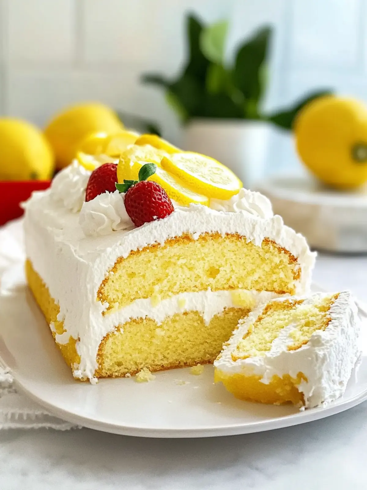 Delightful Lemon Cake Roll That Will Brighten Your Day 3 Lemon Cake Roll