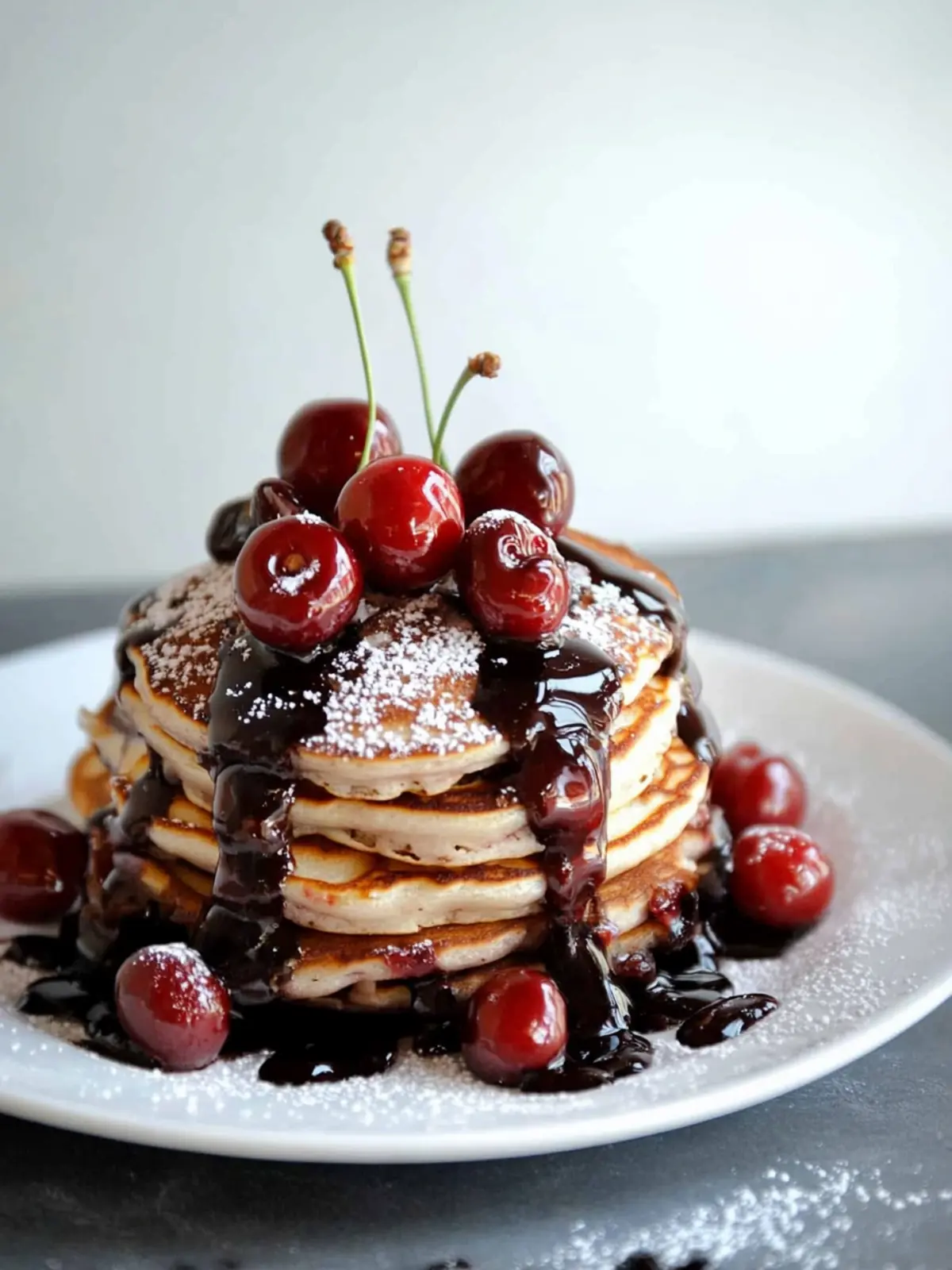 Irresistible Chocolate Cherry Pancakes for Your Dream Breakfast 3 Chocolate Cherry Pancakes