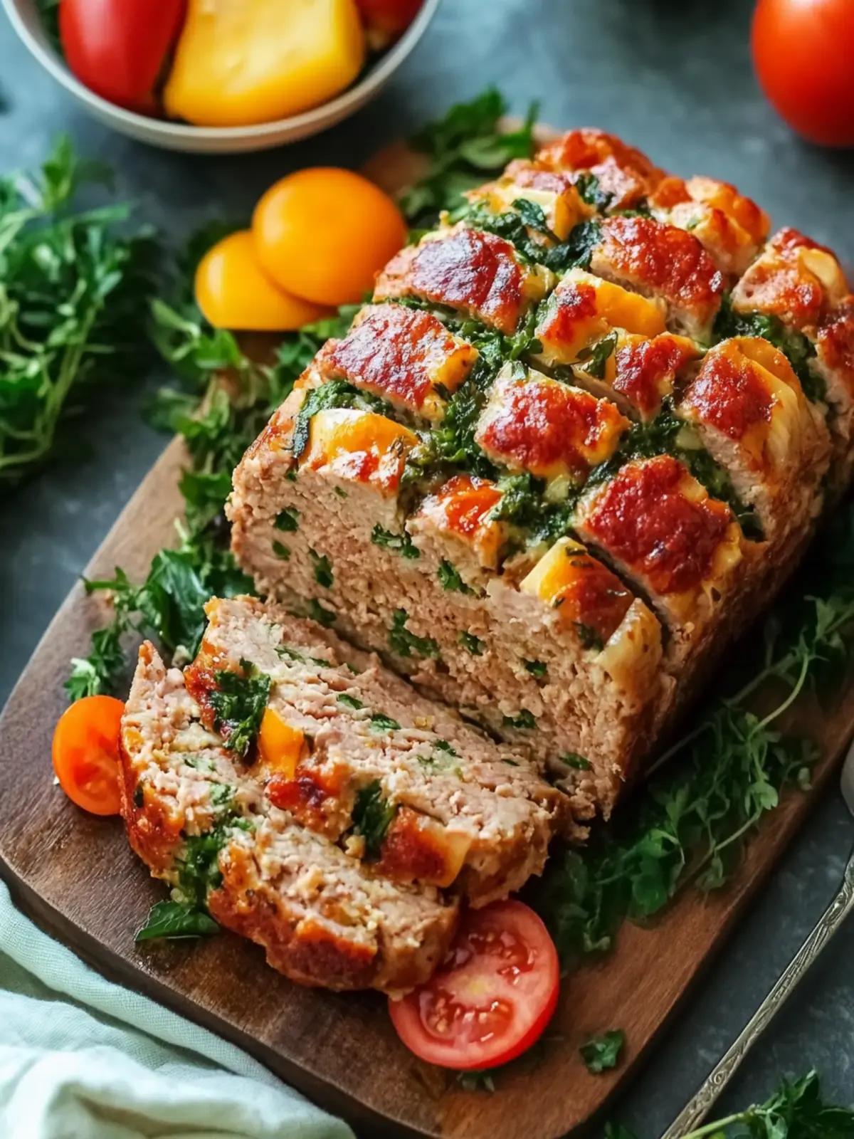 Mediterranean Turkey Meatloaf: A Healthy Twist on Comfort Food 3 Mediterranean Turkey Meatloaf