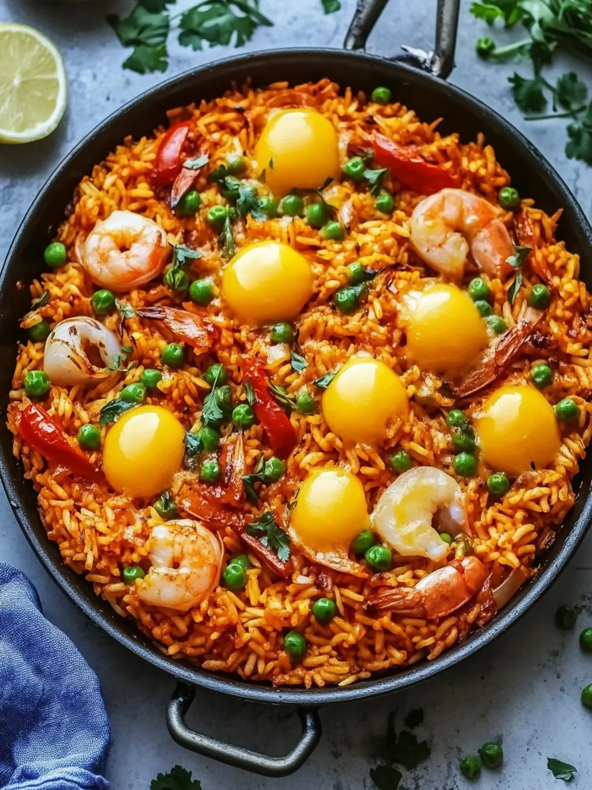 Baked Paella-Style Rice: A Cozy One-Pan Wonder Tonight 4 Baked Paella Style Rice