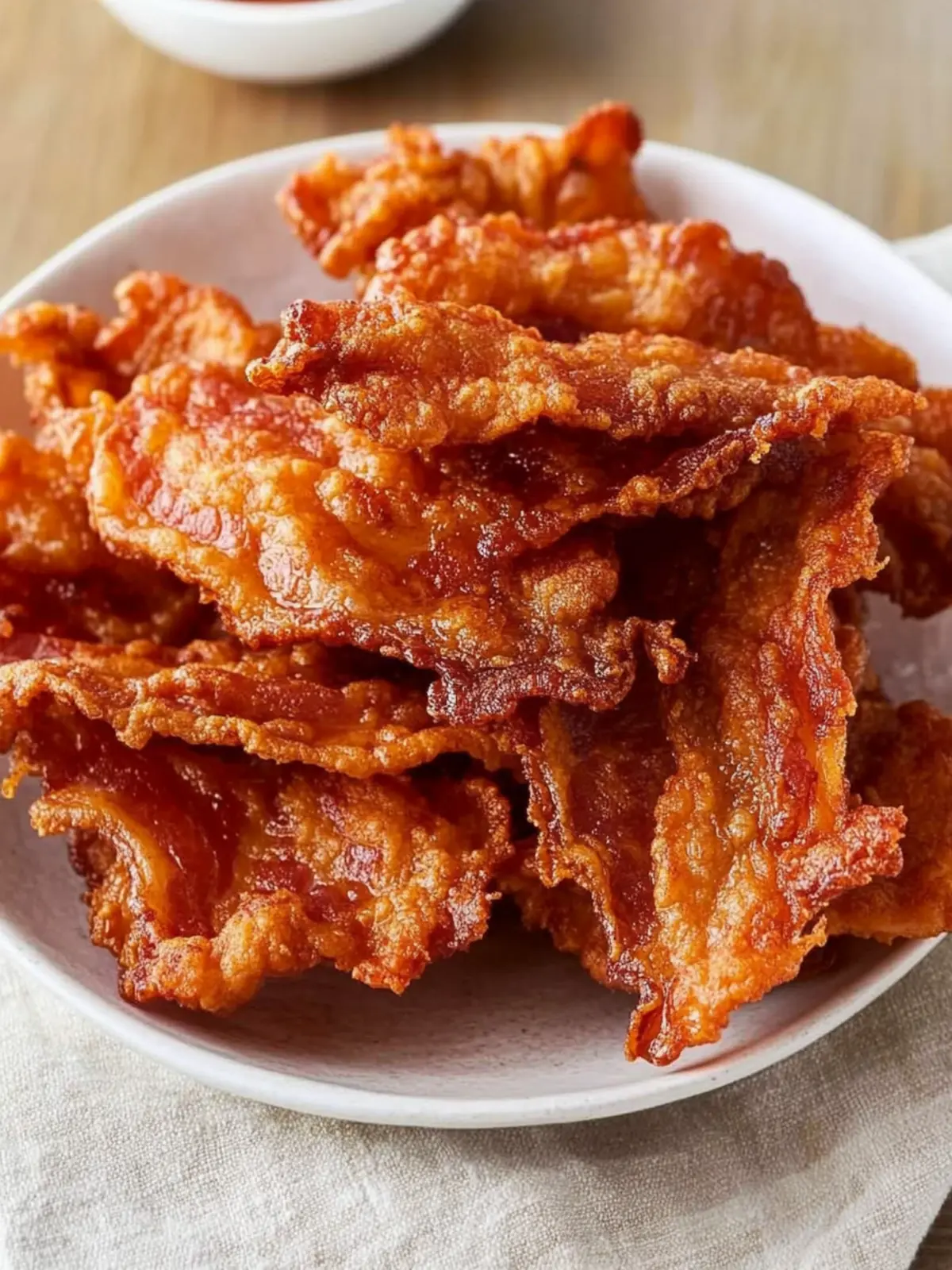 Crispy Chicken Fried Bacon You Can't Resist! 4 Chicken Fried Bacon