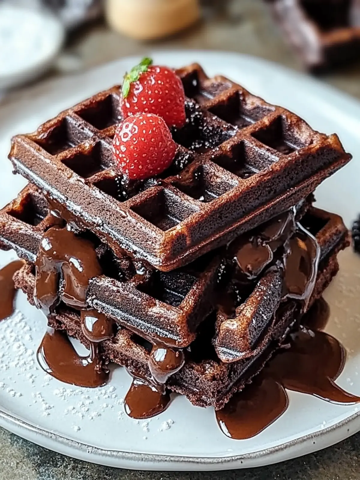 Decadent Brownie Waffles: Your New Favorite Breakfast Treat 5 Brownie Waffles