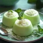 Tropical Pandan Coconut Panna Cotta That's Dairy-Free Delight! 5 Pandan Coconut Panna Cotta