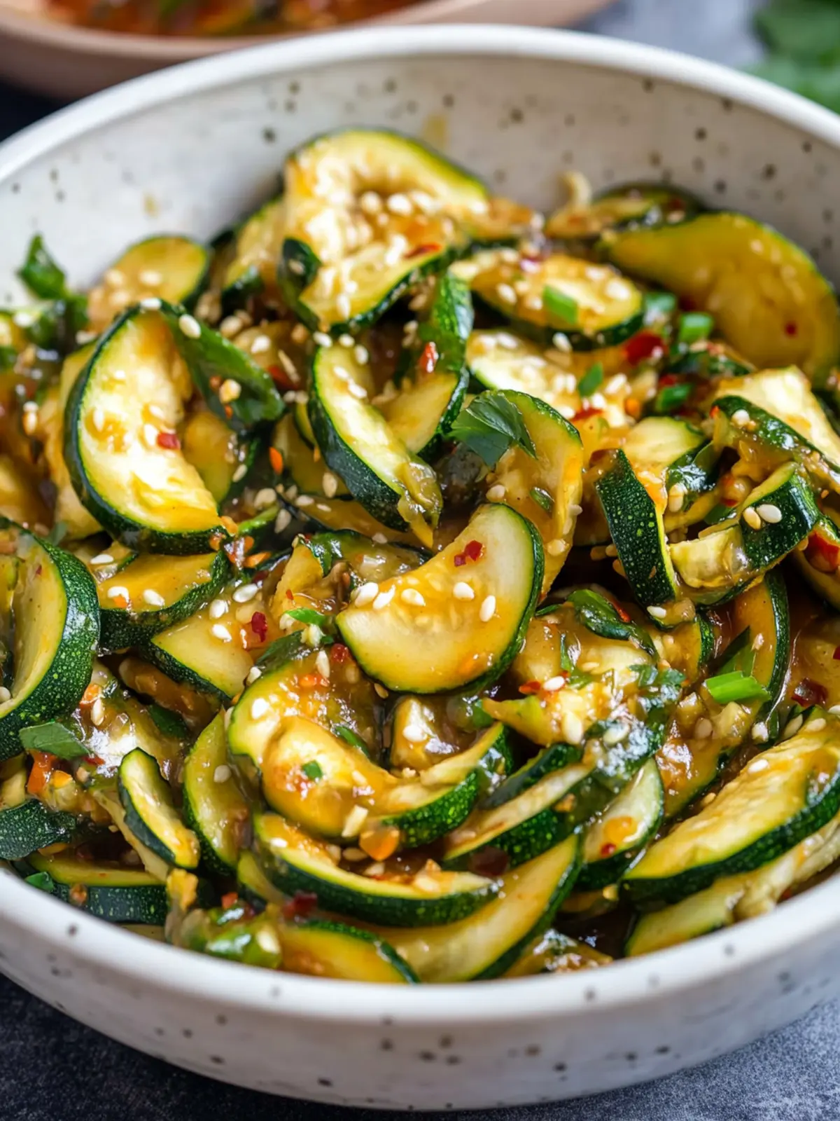 Spicy Garlic Chinese Zucchini: Flavor-Packed Vegan Delight 3 Spicy Garlic Chinese Zucchini