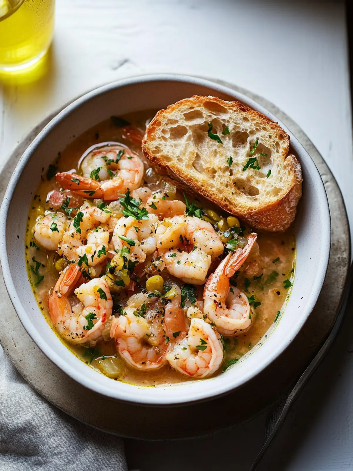 Savory Shrimp and Bread Stew: A Flavorful Brazilian Delight 5 Shrimp and Bread Stew