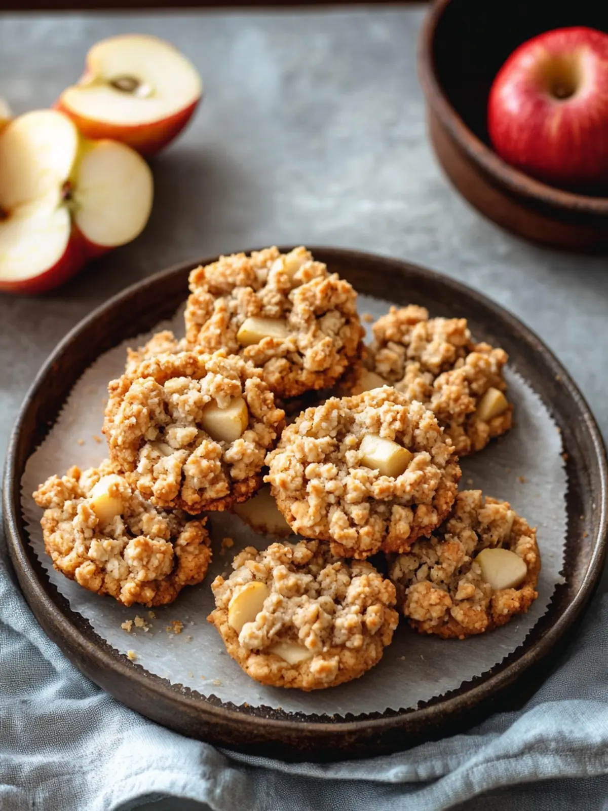 Delicious Apple Crumble Cookies for Fall Baking Fun 5 Apple Crumble Cookies