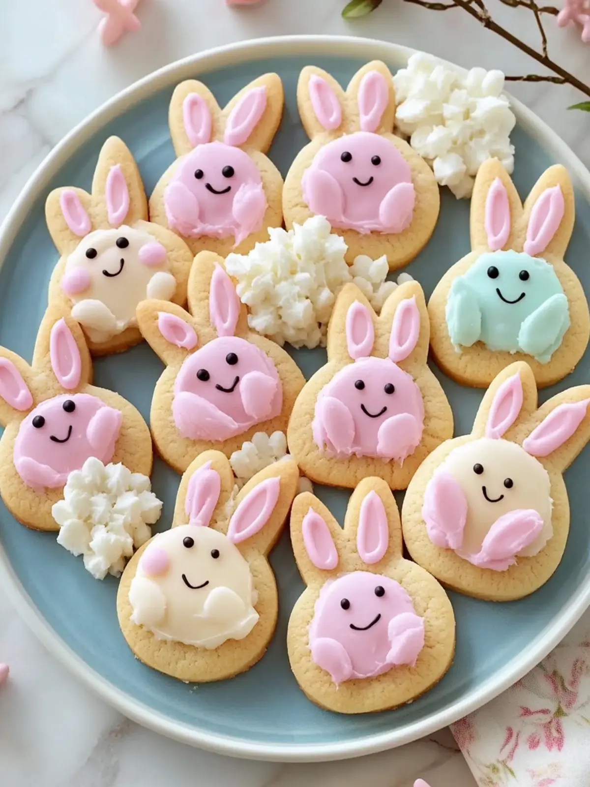 Buttercream Bunny Cookies That Will Steal Easter Hearts 2 Buttercream Bunny Cookies