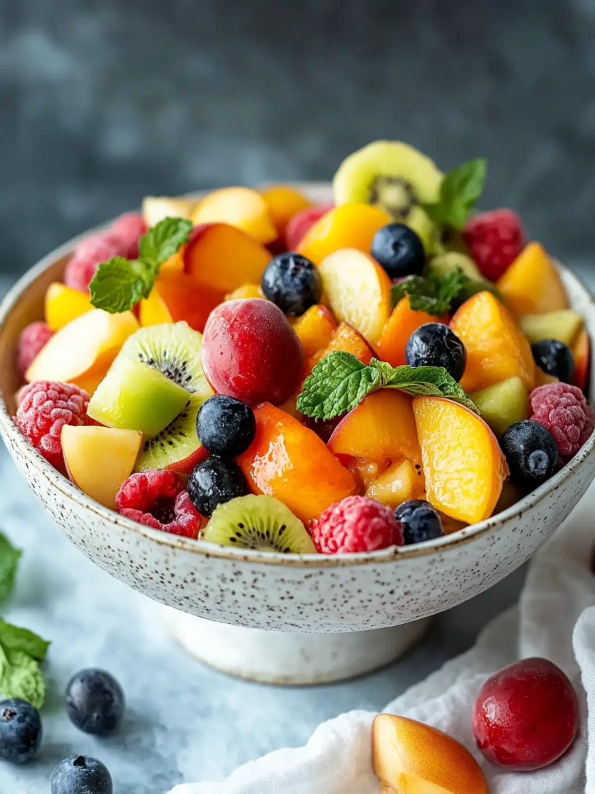 Delicious Easter Fruit Salad with Peach Pie Filling Magic 5 Easter Fruit Salad with Peach Pie Filling