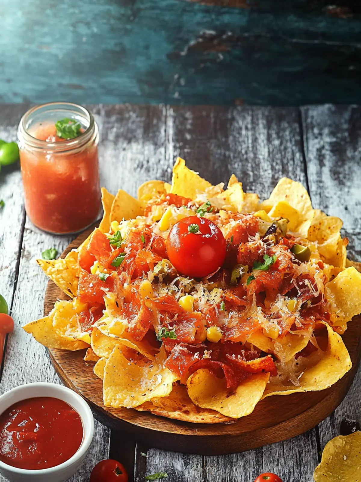 Old Chicago's Italian Nachos: Crispy Wonton Bliss at Home 2 Old Chicago’s Italian Nachos