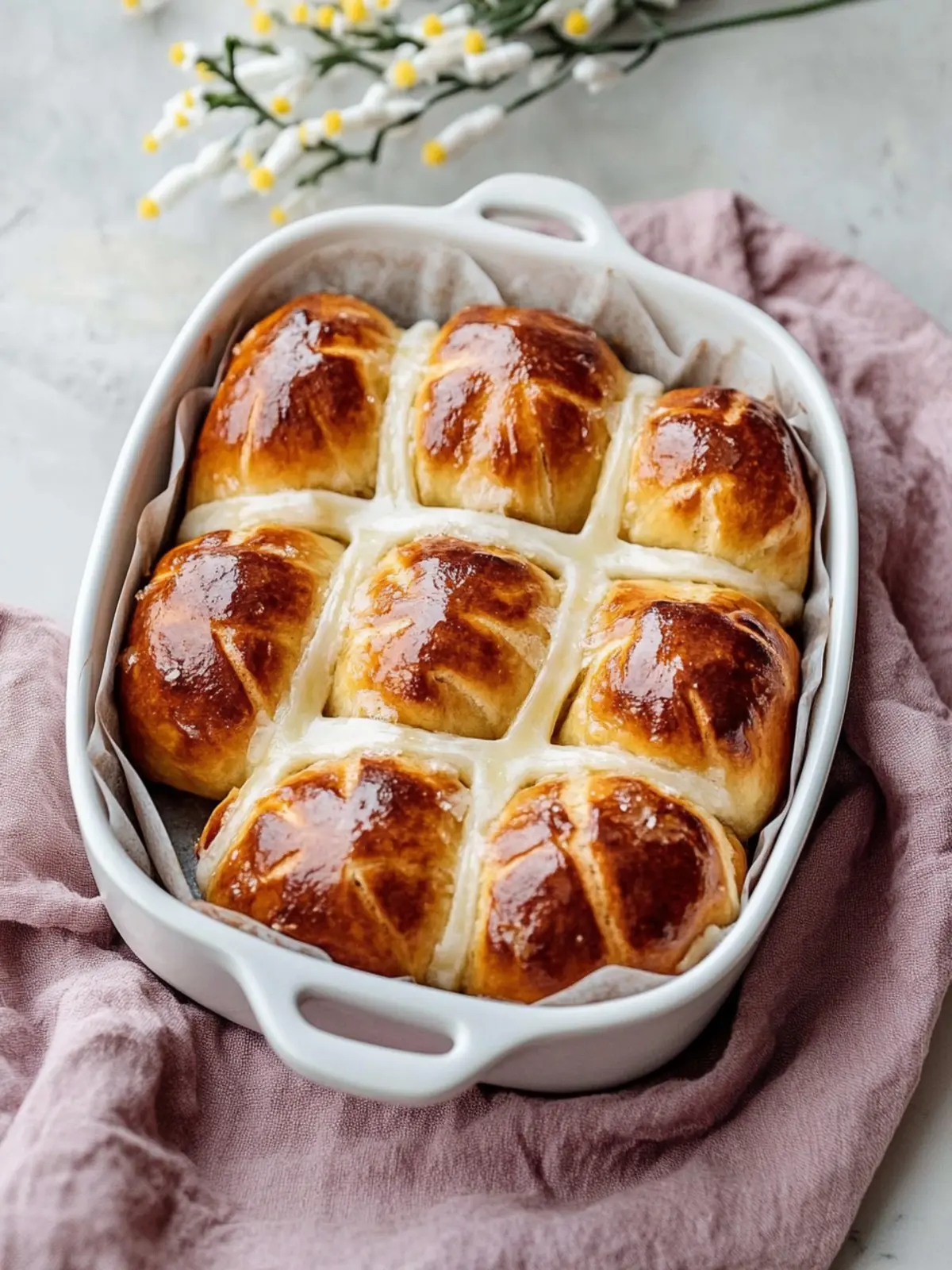 Delicious Hot Cross Buns to Brighten Your Baking Days 2 Hot Cross Buns