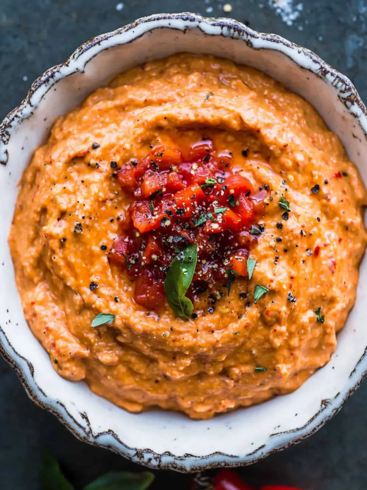 Creamy Roasted Red Pepper Spread for a Flavorful Dip 4 Roasted Red Pepper Spread