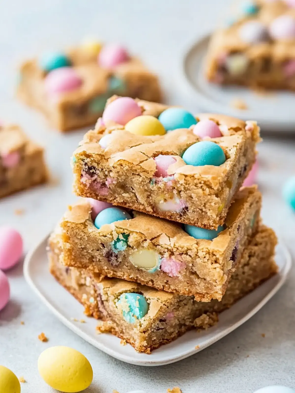 Indulge in Soft and Chewy Easter Egg Blondies Today 2 Easter Egg Blondies