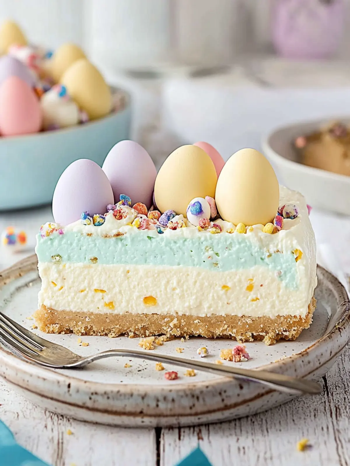 Decadent Easter Egg Cheesecake: A Colorful Sweet Delight 5 Easter Egg Cheesecake