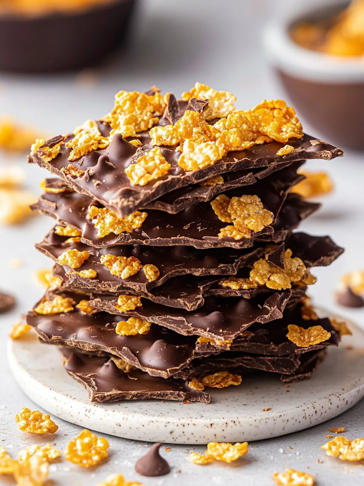 Irresistible Cornflake Chocolate Brittle for Sweet Cravings 3 Cornflake Chocolate Brittle