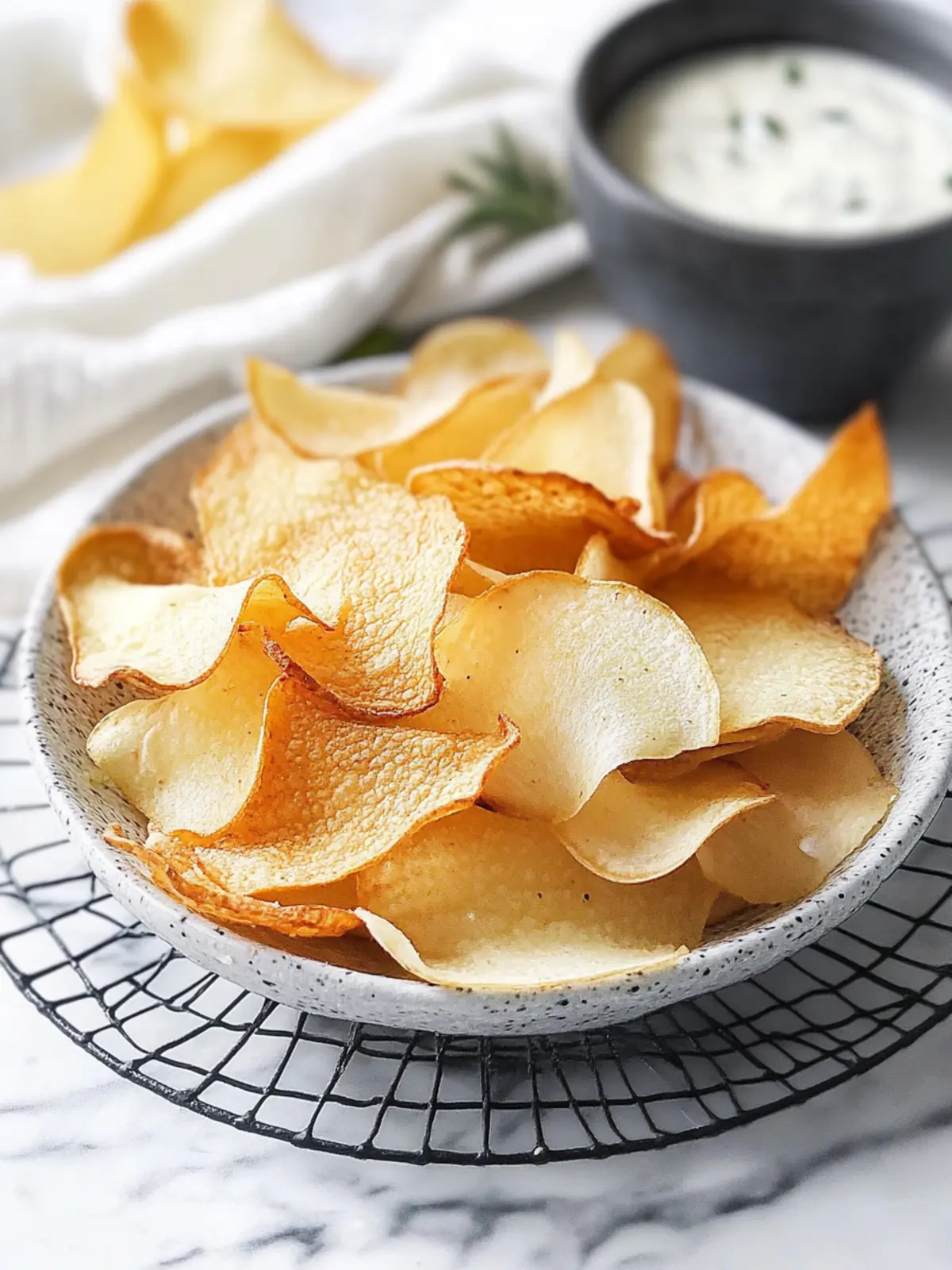 Crispy Jicama Chips with Zesty Lime and Spicy Cayenne 3 Jicama Chips