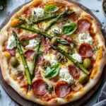 Ham Olive Asparagus and Ricotta Pizza: Your New Favorite Slice 9 Ham Olive Asparagus And Ricotta Pizza