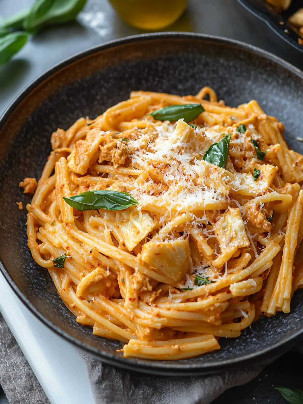 Kimchi Cream Pasta: A Bold Twist on Classic Comfort Food 2 Kimchi Cream Pasta