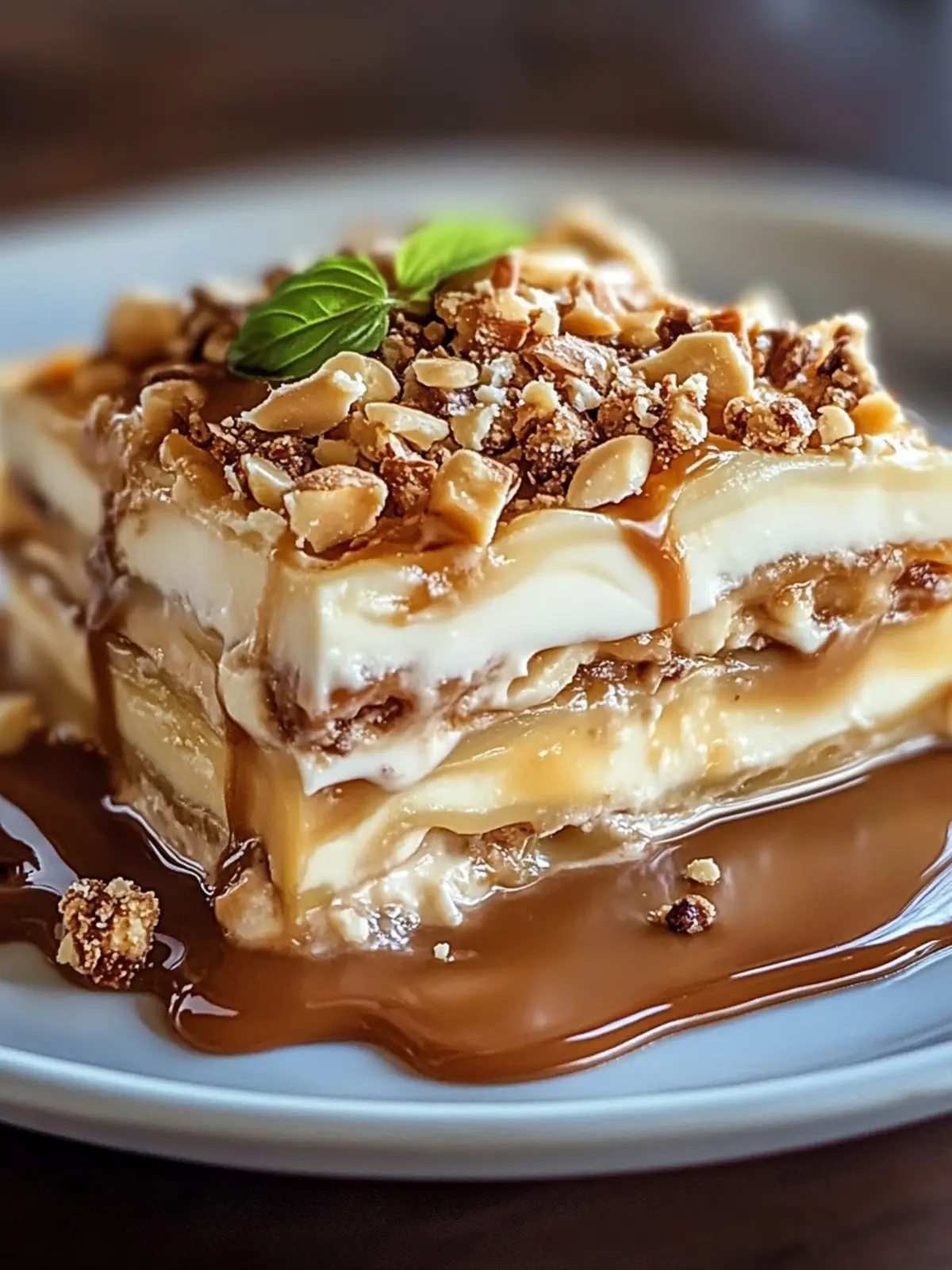 Peanut Butter Crunch Lasagna: A No-Bake Dream Dessert 2 Peanut Butter Crunch Lasagna