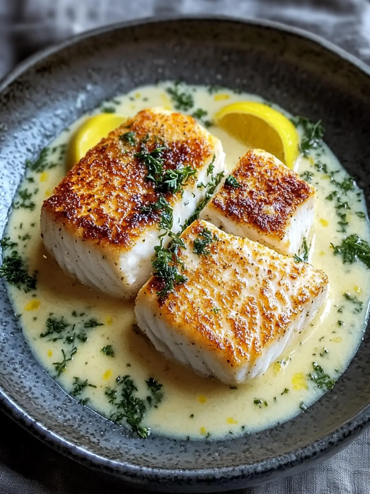 Zesty Halibut with Lemon Beurre Blanc for Home Cooks 3 Halibut with Lemon Beurre Blanc
