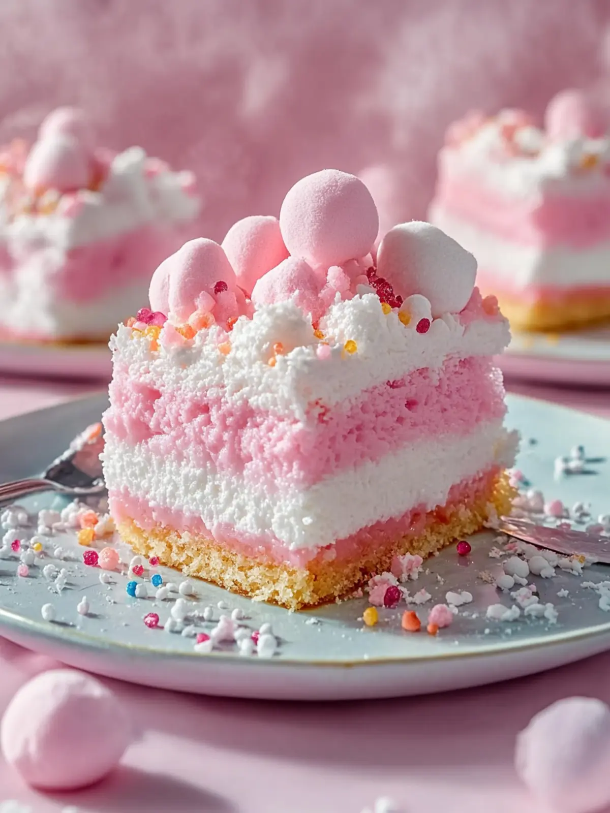 Delicious Bubblegum Cloud Slice for a Fun Dessert Twist 3 Bubblegum Cloud Slice