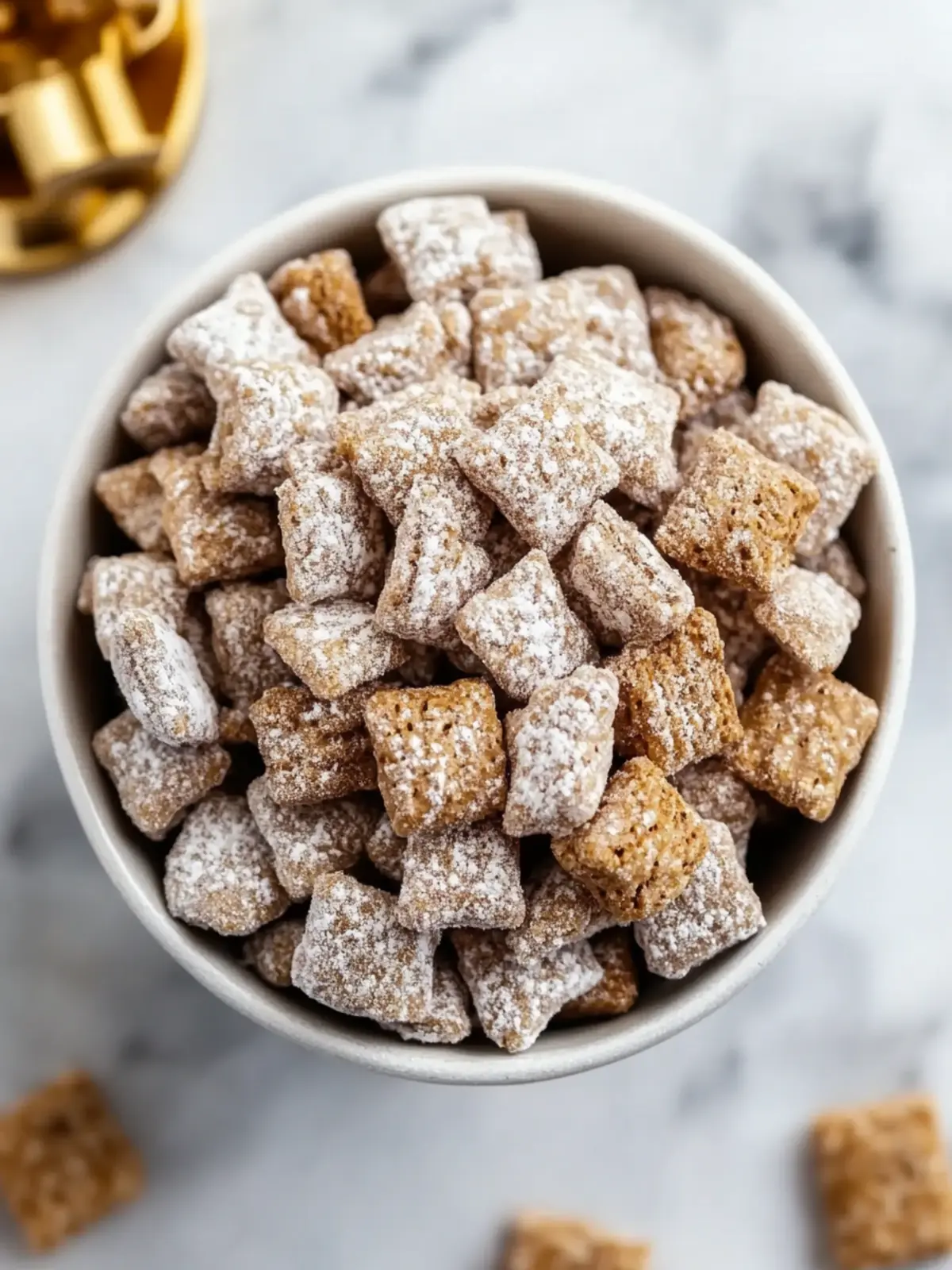 Delicious Cookie Butter Puppy Chow: No-Bake Snack Bliss 5 Cookie Butter Puppy Chow