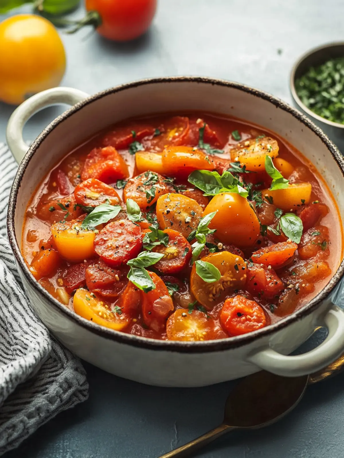Savory Pepper-Tomato Stew: A Cozy Comfort Food Delight 3 Pepper-Tomato Stew