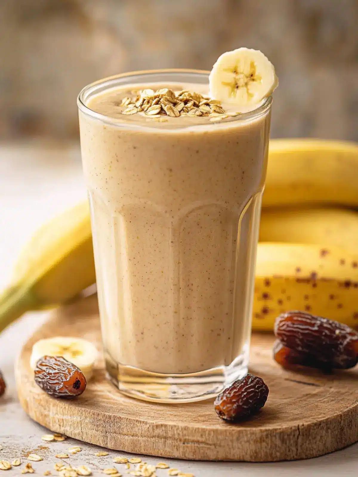 Banana Date Smoothie: A Creamy Energy Boost in 5 Minutes 2 Banana Date Smoothie