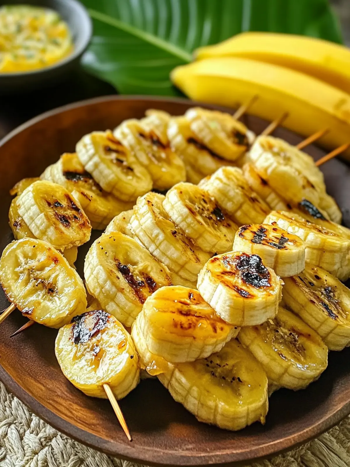 Thai Grilled Bananas with Coconut Caramel – Sweet & Simple Treat 4 Thai Grilled Bananas